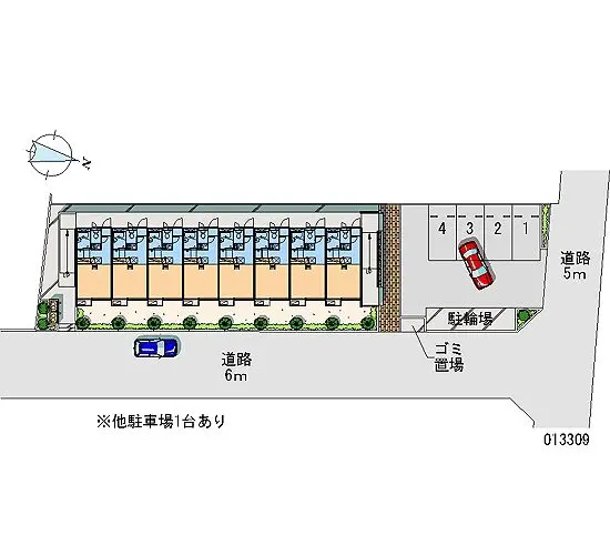 ★手数料０円★東村山市久米川町　月極駐車場（LP）